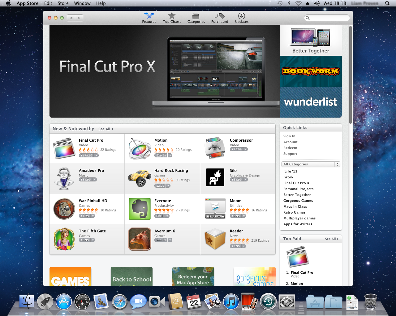Final cut for os x lion download free